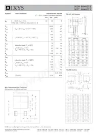 IXGT60N60C2 Datasheet Pagina 2