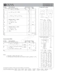 IXGT60N60C3D1 Datasheet Page 2