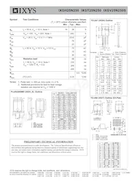 IXGV25N250S Datasheet Page 2