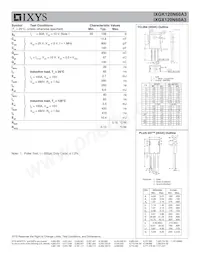 IXGX120N60A3 Datasheet Page 2