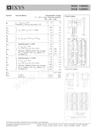 IXGX12N90C數據表 頁面 2
