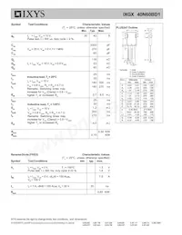 IXGX40N60BD1 Datasheet Page 2