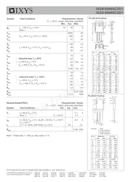 IXGX60N60C2D1數據表 頁面 2