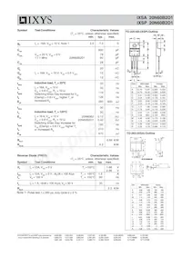 IXSA20N60B2D1 Datasheet Page 2