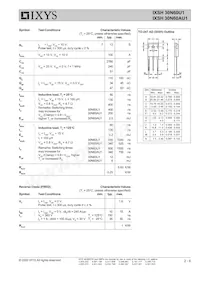 IXSH30N60U1 Datenblatt Seite 2