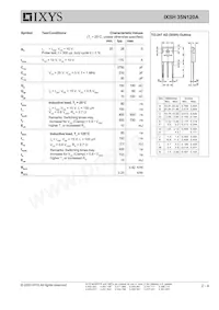 IXSH35N120A Datasheet Page 2