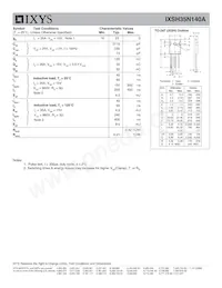 IXSH35N140A Datasheet Pagina 2