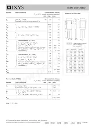 IXSR35N120BD1 Datasheet Page 2