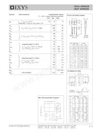 IXST40N60B Datasheet Page 2