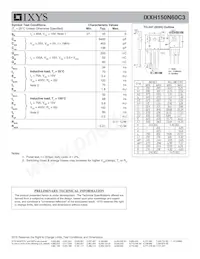 IXXH150N60C3 Datenblatt Seite 2