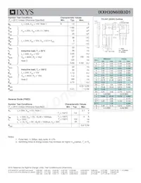 IXXH30N60B3D1 Datasheet Page 2