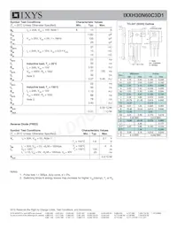 IXXH30N60C3D1 Datenblatt Seite 2