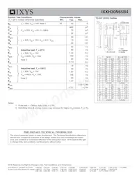 IXXH30N65B4數據表 頁面 2