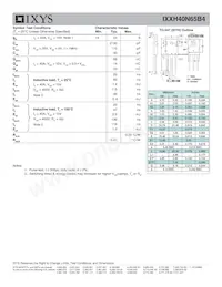 IXXH40N65B4 Datasheet Page 2