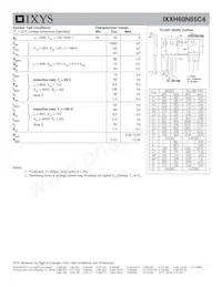 IXXH60N65C4 Datasheet Page 2