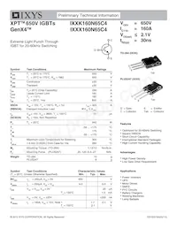 IXXX160N65C4 Datasheet Cover