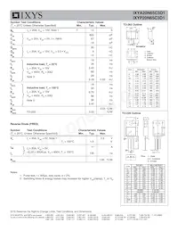 IXYA20N65C3D1 Datenblatt Seite 2