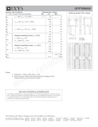 IXYF30N450 Datasheet Page 2