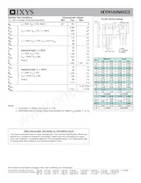 IXYH100N65C3 Datasheet Page 2