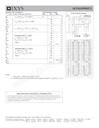 IXYH24N90C3 Datasheet Page 2