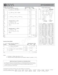 IXYH24N90C3D1 Datasheet Page 2