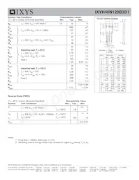 IXYH40N120B3D1 Datasheet Page 2