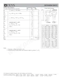 IXYH40N120C3 Datasheet Page 2
