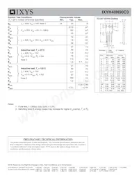 IXYH40N90C3 Datasheet Page 2