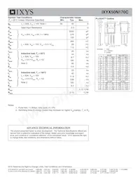 IXYX50N170C Datenblatt Seite 2