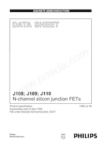 J110 Datasheet Cover