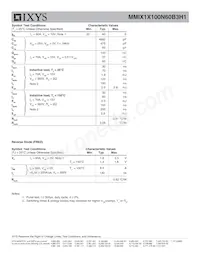 MMIX1X100N60B3H1 Datasheet Page 2