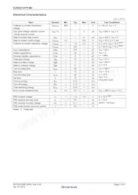 RJH60D1DPP-M0#T2 Datasheet Page 2