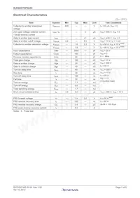 RJH60D7DPQ-E0#T2 Datasheet Page 2