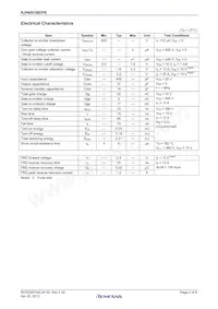 RJH60V2BDPE-00#J3 Datasheet Page 2