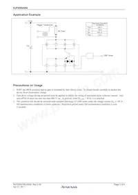 RJP4009ANS-01#Q6 Datasheet Page 3