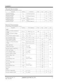 SLA5222 Datasheet Page 2
