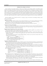 SLA5222 Datasheet Page 9