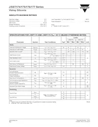 SST174-T1-E3 Datasheet Pagina 2