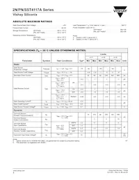 SST4119-T1-E3 Datasheet Page 2
