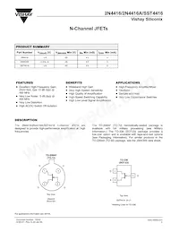 SST4416-T1-E3 Datasheet Copertura
