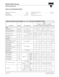 SST5486-T1-E3 Datasheet Page 2