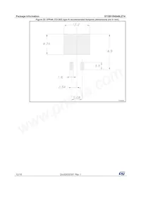 STGB10NB40LZT4 Datenblatt Seite 12