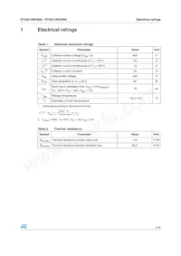 STGD14NC60KT4 Datasheet Page 3