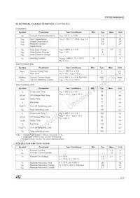 STGD3NB60HDT4 Datasheet Page 3