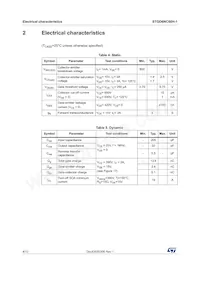 STGD6NC60H-1 Datasheet Page 4