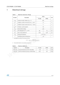 STGD7NB60KT4 Datasheet Page 3