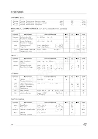 STGD7NB60ST4 Datasheet Page 2