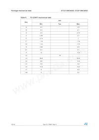 STGF10NC60SD Datasheet Page 12