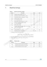 STGF17NC60SD Datasheet Page 2