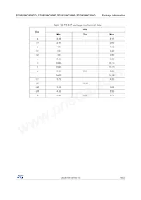 STGF19NC60HD Datasheet Page 19